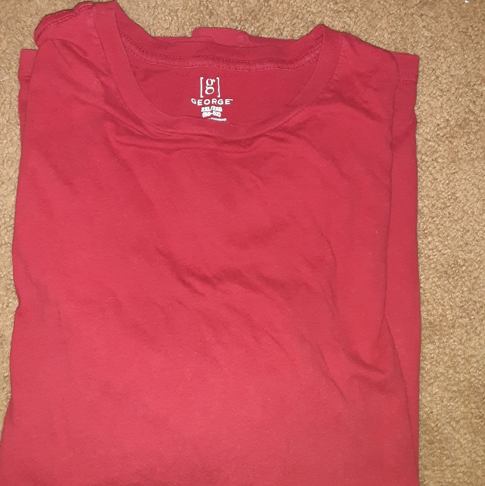 Red long sleeve tshirt